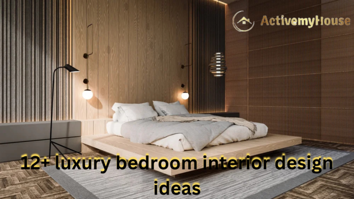 luxury bedroom interior design