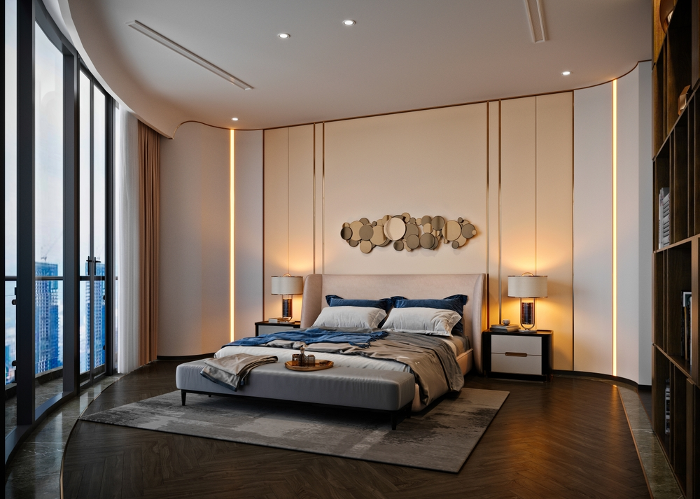 Luxury Bedroom Interior Design: Lighting Choices