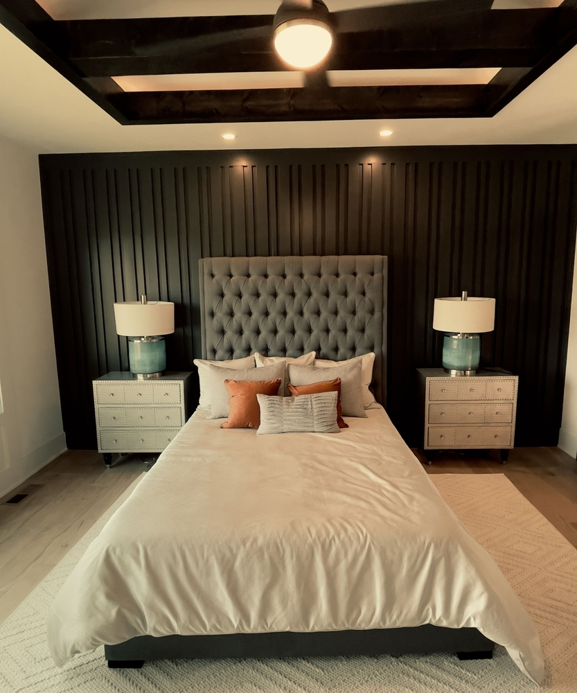 Tufted Headboard Walls Design
