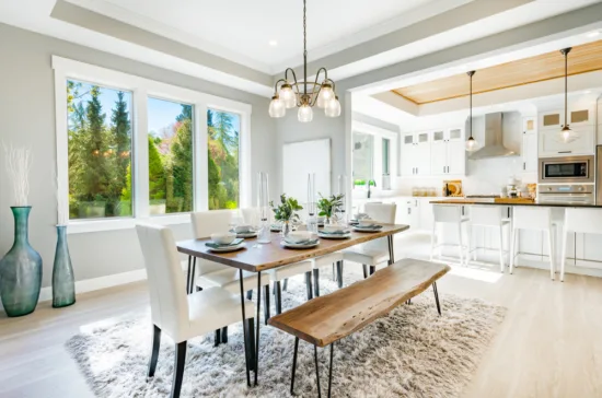 rustic farmhouse dining table