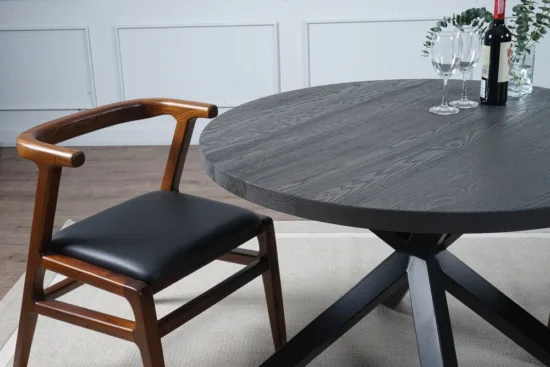 Black Farmhouse Dining Table
