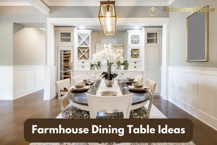 farmhouse dining table