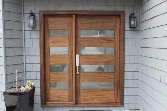 wood door