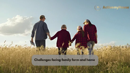 family farm and home