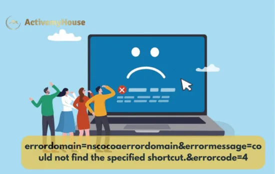 errordomain=nscocoaerrordomain&errormessage=could not find the specified shortcut.&errorcode=4