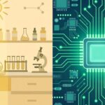 Illustration comparing Dilip Shanghvi of Sun Pharma with Jensen Huang of NVIDIA