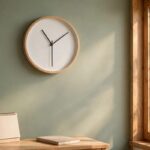 Wall clock showing 11:30, the target time for counting how much time is left.