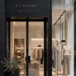 The Issey Miyake flagship store entrance on Madison Avenue in New York City